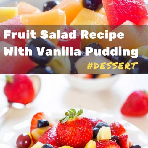 Fruit Salad Recipe With Vanilla Pudding