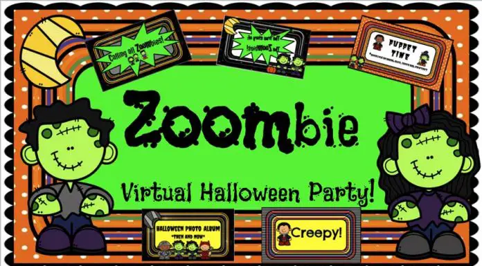 virtual Halloween party
