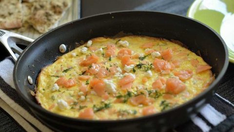 Skillet Eggs with Squash